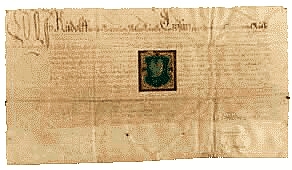 dokument.Listina Rudolfa II.potvrující méstu znak a právo peceti. 1579, únor 23..jpg