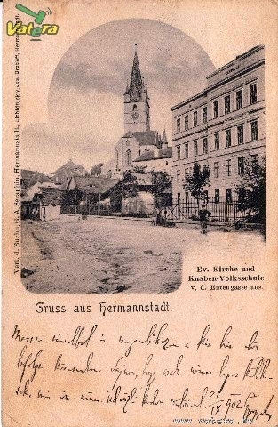 5b2_1_big.Hermannstadt.1902.Evang. Kirche und Knaben-Volksschule von der Entengasse aus gesehen...1902.jpg