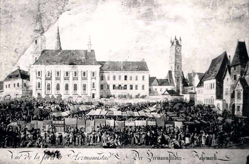 6728750.Hermannstadt.Großer Ring.Jahrmarkt.1789.Franz Neuhauser II...jpg