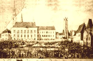 6728750.2.Hermannstadt.Grosser Ring.Jahrmarkt.1789.Franz Neuhauser II...jpg