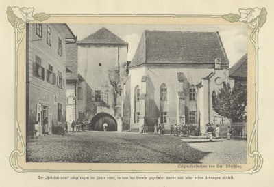 locatia infiintare Hermania_Turn demolat in 1898.jpg