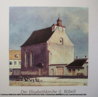 Hermannstadt.Sta. Elisabeth-Kirche der Minoriten.Franziskaner. Ecke Elisabethgasse-Saltzgasse. Naehe Elisabethtor.2.jpg