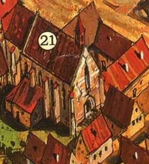1650. Platea (Sta.)Margaretha. Margarethen-Gasse.Kirche. Kloster der Grauen Nonnen .Franziskannerinnen.jpg