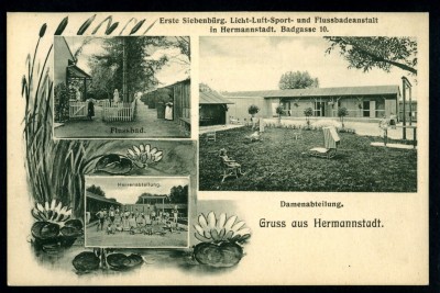 Erste Siebenb.Licht-Luft-Sport-und Flussbadeanstalt.Hermannstadt. Badgasse.10.jpg
