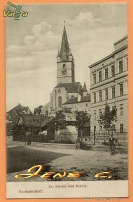 792_1_big.Hermannstadt.Evang. Kirche und Knaben-Volksschule.Von der Entengasse aus gesehen.1915.2.jpg