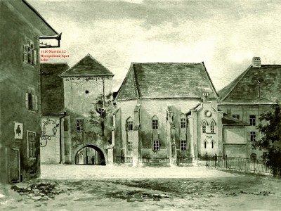Hermannstadt.Die St. Ladislaus-Kapelle 1894. unterzeichnet Schuller 1894.das wird 1898 abggerissen.3.jpg
