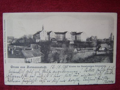 Hermannstadt- Franziskanerinnnen-Kloster-von-unten-betrachtet.JPG