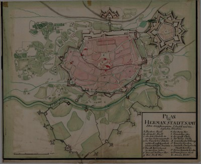 Plan von Herman Stadt samt dem angefangenen Citadell und umligenden Situation [TK 903] - Térképek - Hungaricana 2016-03-04 19-10-02.jpeg