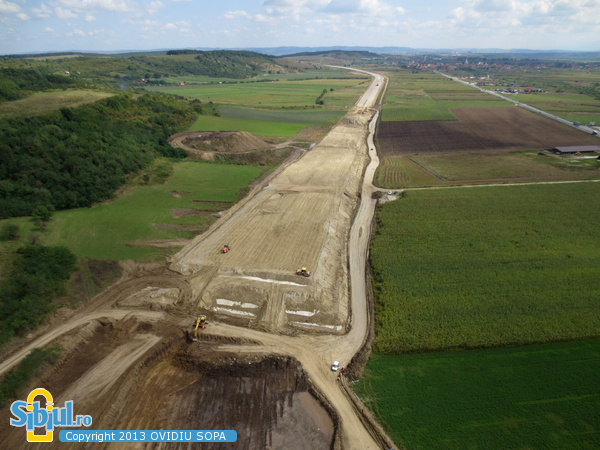 Autostrada A1 Orastie - Sibiu / KM73 / 31 August 2013