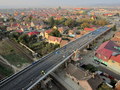 Reabilitarea viaductului "Gara Mica", DN14 spre Medias / Octombrie 2012